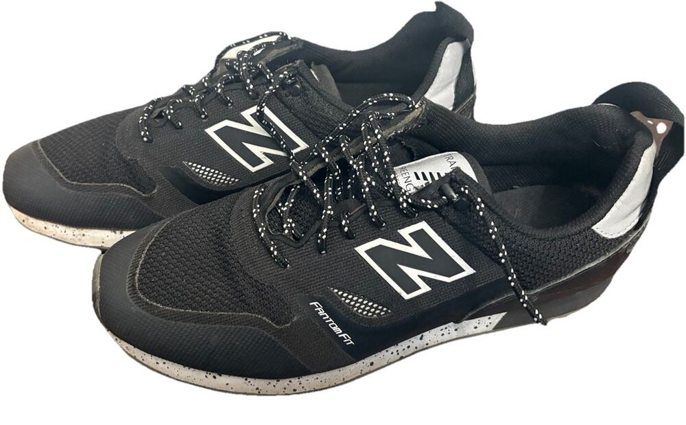 New Balance x Fantom Fit Trailbuster Unbalanced Black White Mens Sneakers Sz 10